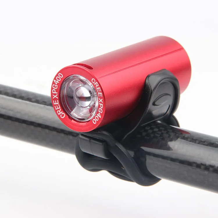 Perfect RUTVEING LED Bike Front Light 400Lumen USB Rechargeable Outdoor Bicycle Headlight Waterproof Cycling Lamp Mount Bike Accessories 3