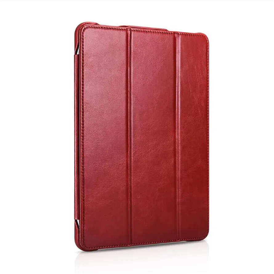 ICarer для iPad Pro 11 Mini 5 Air 10 чехол из натуральной кожи 12 9 2018 2017 умный 3|Чехлы планшетов и