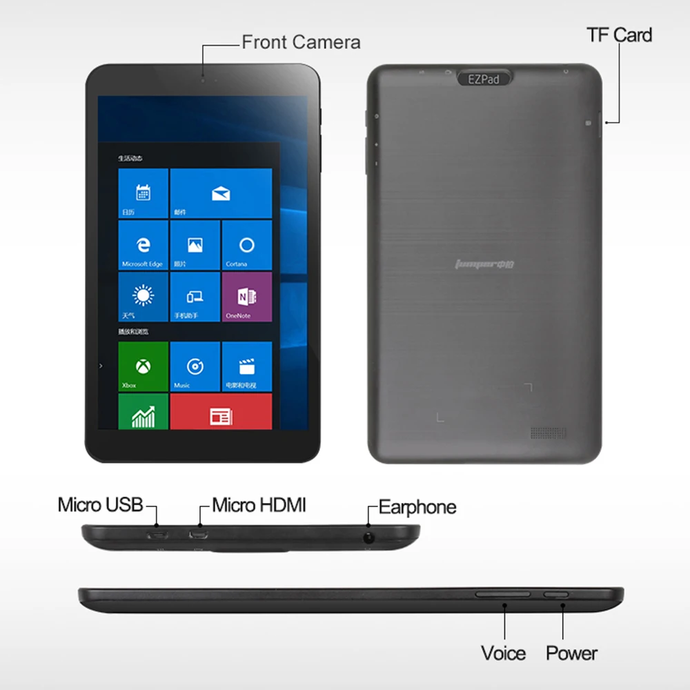 Планшет с 8 0 дюймовым IPS экраном Intel Cherry Trail X5 Z8350 HDMI Jumper EZpad Mini 5 2 Гб DDR3L 32 ГБ eMMC windows