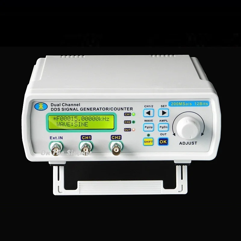 

MHS5200A full numerical control double channel DDS function arbitrary wave signal generator pulse signal source frequency meter
