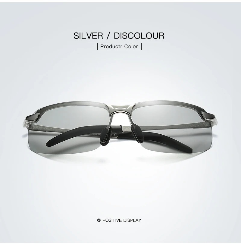 RBEWTP мужские фотохромные поляризованные солнцезащитные очки и Ночные очки для вождения Аксессуары Солнцезащитные очки UV400 для мужчин