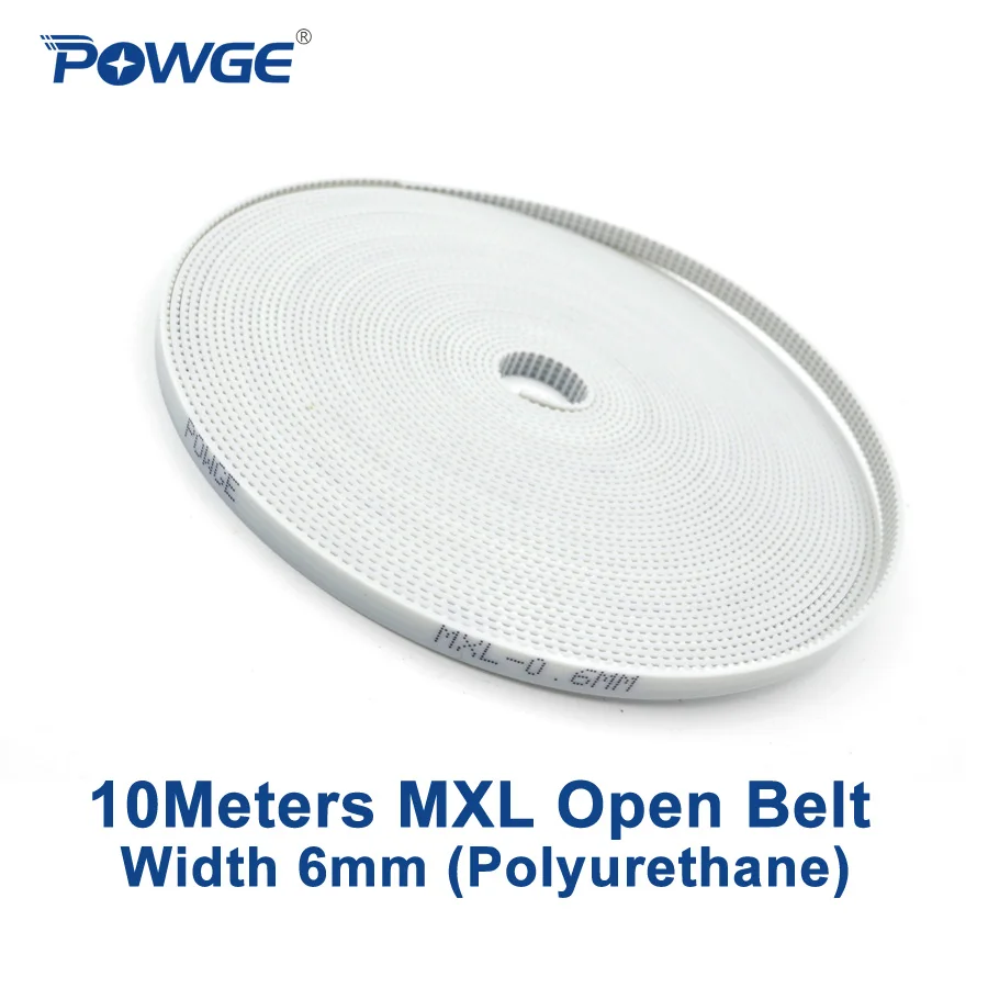 FLY MEN 10Meters MXL Open Timing Belt Width 6mm MXL-6mm Timing Pulley 3D Printer Parts Accessory FLY MEN 10Meters MXL Open Timing Belt Width 6mm MXL-6mm Timing Pulley 3D Printer Parts Accessory