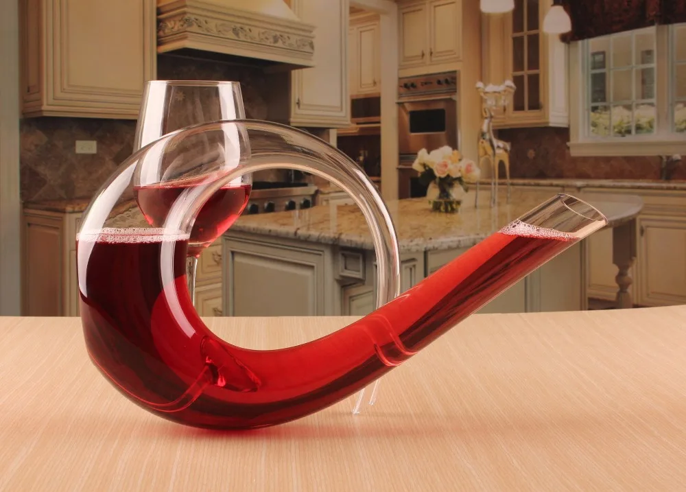 1 шт. 1200 мл бессвинцовый хрустальный стеклянный графин домашнее вино бутылка Графин для дома, кухни, бара инструменты для барной посуды JS 1103