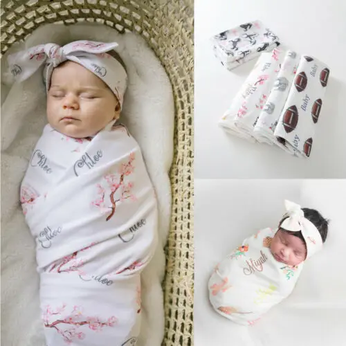 

Emmababy Brand 2019 Stock Cotton Infant Baby Swaddle Blanket Kids Sleeping Boys Girl Muslin Wrap