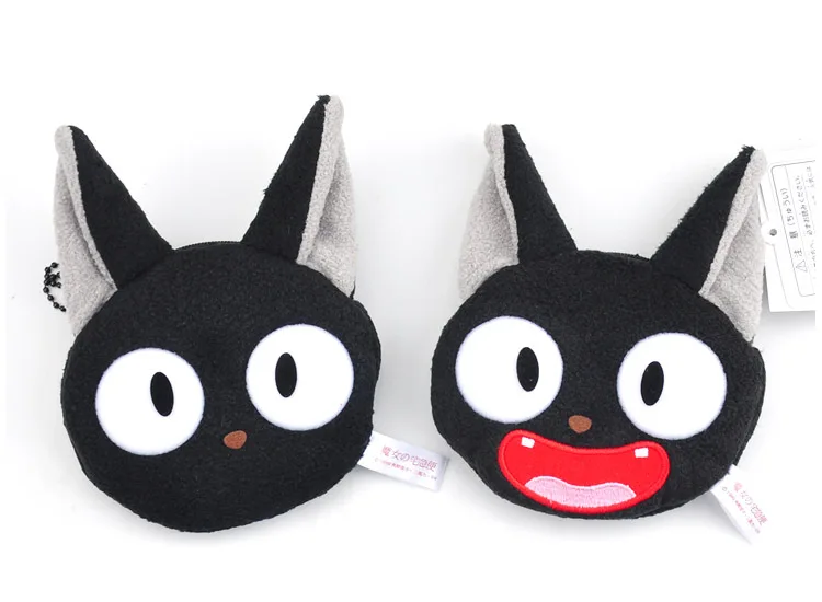 

Cartoon Miyazaki Hayao KiKi's Delivery Service KiKi Cat Coin Purse Unisex Wallet Multi-functional Kawaii Bag Anime Plush Toys