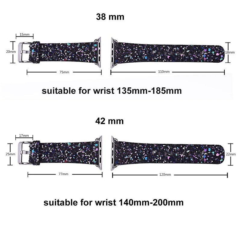 Кожаный ремешок для Apple Watch кожаный ремешок 42 мм 44 мм 38 мм для Apple Watch Наручные часы на кожаном ремешке ремешок Синий для женщин