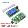 40A 100A 12864 LCD Display Digital Double Pulse Encoder Spot Welder Welding Machine Transformer Controller Board Time Control 1