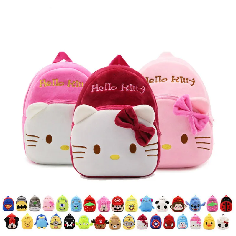 O Kitty Children School Bags Set Mochilas Kids Backpacks With Children S Gifts Kindergarten Boy Backpack Plush Baby School Bags For Agers Kid Toy