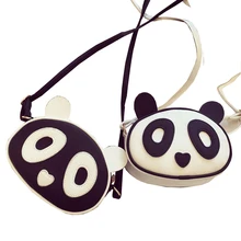 Keenici креативная Летняя мини Сумки для девочек из искусственной кожи Для женщин в мультипликационном стиле с принтом(животные) сумки "Панда"; милые женские сумки через плечо маленькая сумка