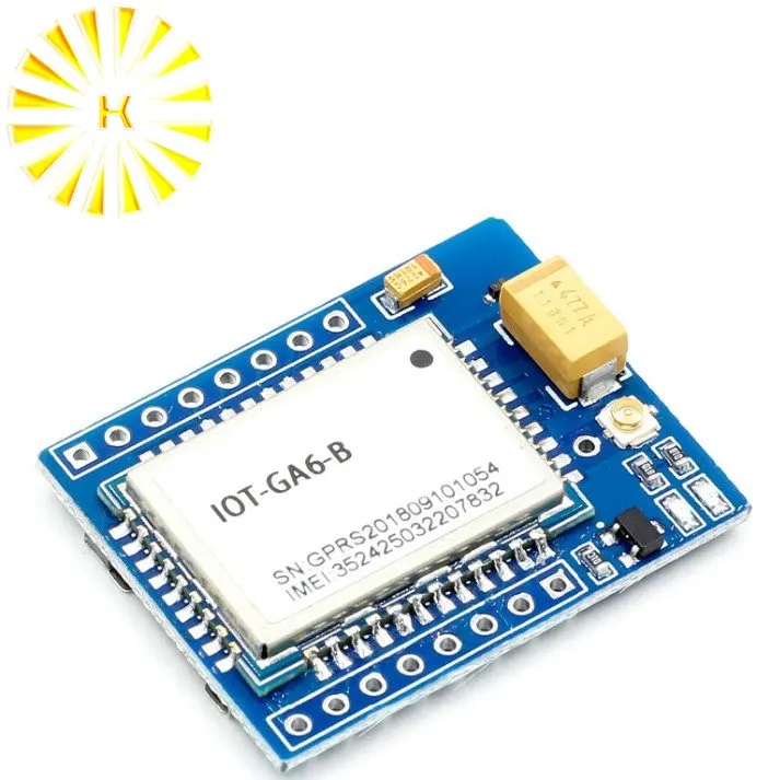 

mini A6 GA6 GPRS GSM Kit Wireless Extension Module Board Antenna Tested Worldwide Store for SIM800L Connector