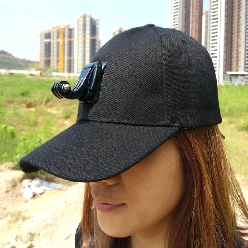 

Accessories Sun Hat Headband Strp Cap with Base for GoPro Hero 7 6 5 4 3 Xiaomi yi 4K Mijia SJCAM SJ8 SJ6 EKEN H9 Action Camera