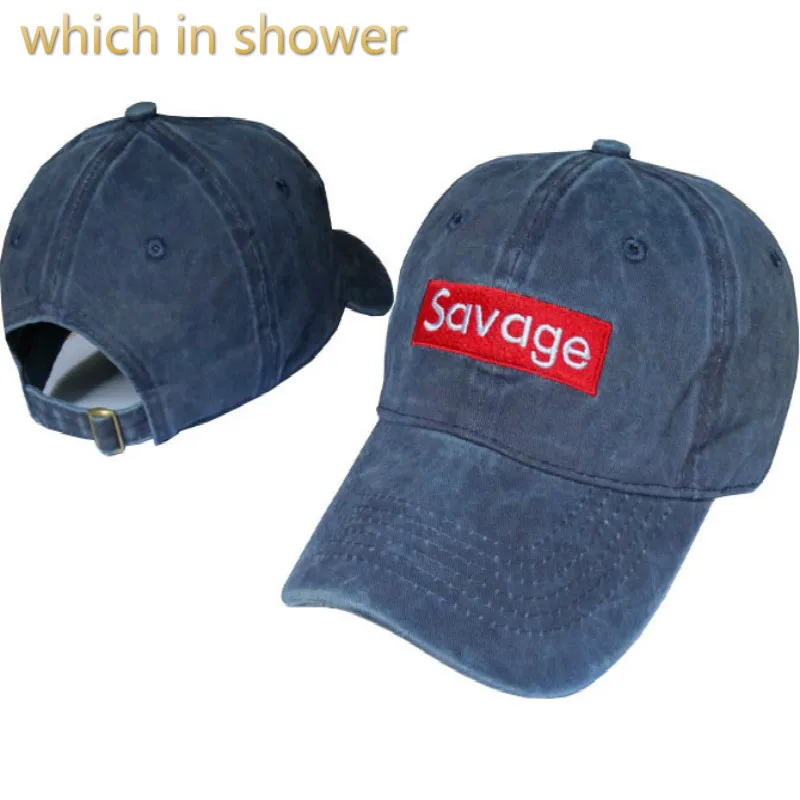 

which in shower camo denim savage dad hat cotton adjustable fashion baseball cap hip hop women snapback hat summer female bone