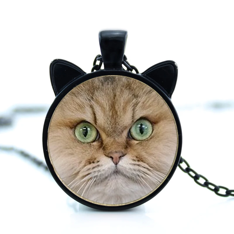 Механический горяч lucky кружка солнцезащитные очки "кошачий глаз", очаровательные Цепочки и ожерелья с Lps стимпанк petgrooming мягкими лоток ожерелье с подвеской с изображением героя мультфильма HZ2 - Окраска металла: 10