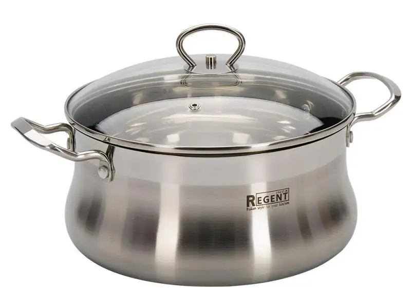 Кастрюля REGENT INOX, BELLA, 4,9 л