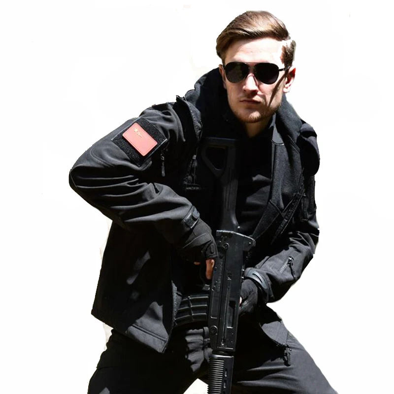 Tactical Sharkskin DINTEX Softshell TAD Jacket Hunting Clothes Waterproof Hiking Camping Sport Jacket Windproof Outerwear Tactical Sharkskin DINTEX Softshell TAD Jacket Hunting Clothes Waterproof Hiking Camping Sport Jacket Windproof Outerwear