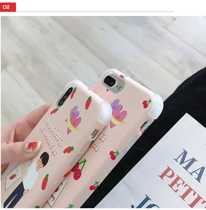 Boy Girl Hard Acrylic Case For iPhone 8 8plus 7 7 Plus Phone Case For iphone 6 s 6s Plus X XR XS Max Cases Cover Funda Capinha   (17)