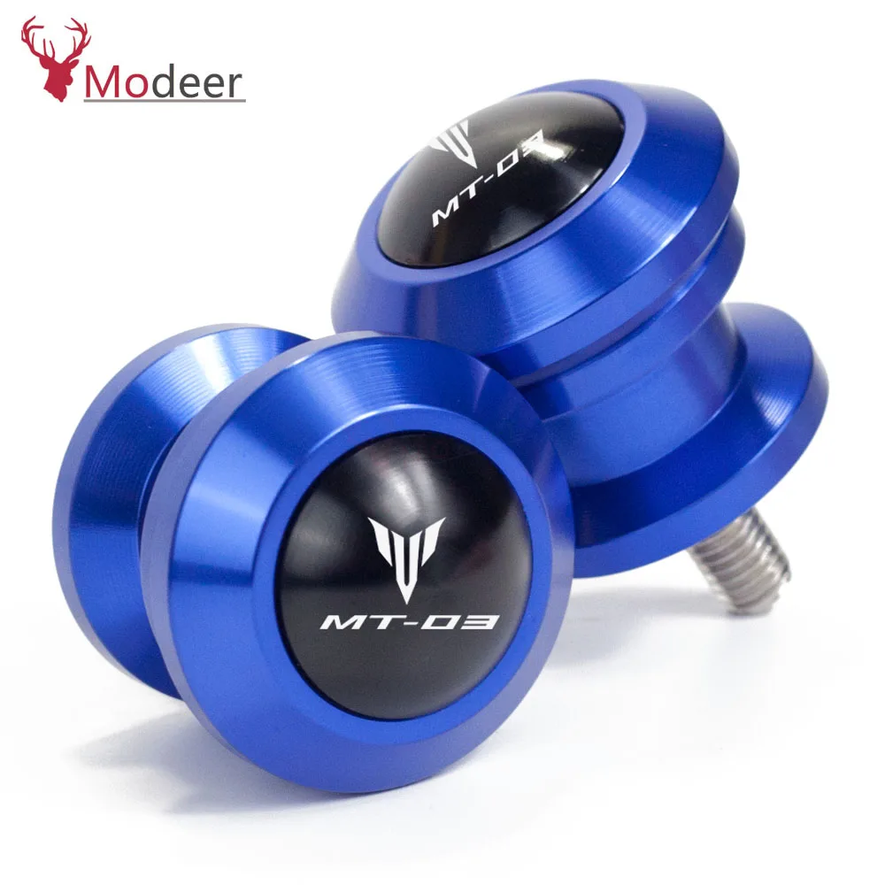 

Motorcycle Frame Stands Screws sliders Swingarm Spools Slider FOR YAMAHA MT03 MT 03 motorbike accessories 6mm bolts 2008 2018