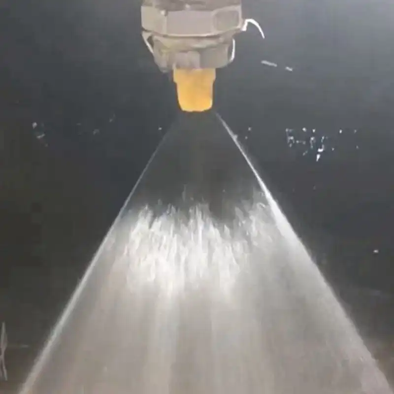 Flat fan shaped spray nozzle, 1/8" 1/4" 3/8" 1/2" plastic vee jet flat