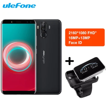 

Ulefone Power 3S Face ID 6.0" 18:9 FHD+ 6350mAh Android 7.1 16MP 4 Cams MTK6763 Octa Core 4GB RAM 64GB ROM OTG 4G Smart Phone