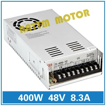 

400W 48V DC Switching Switch Power supply DC S-400-48 8.3A CNC Router Single Output Foaming Mill Cut Laser Engraver Plasma