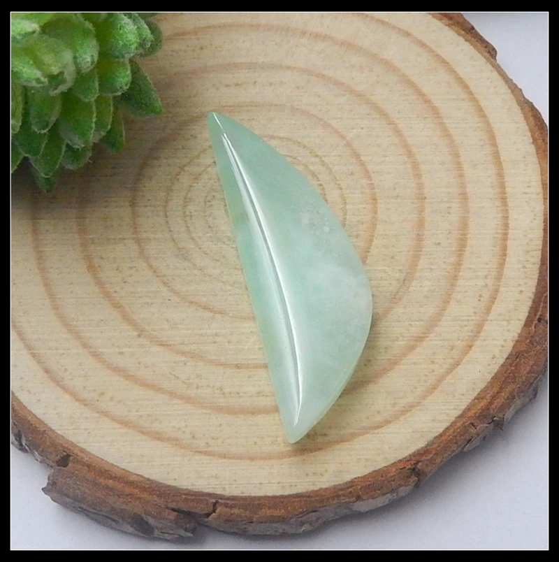 

2Pcs Natural Chrysoprase Water Drop Cabochons 27x19x6mm 26x16x4mm 7g Fashion Jewelry Birthday Gift Accessories