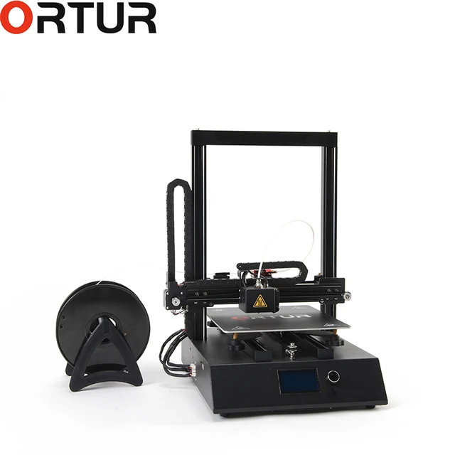 Cheap New Design Pre-assembled 98% Ortur 3D Printer High Speed Printing dual-axis Linear GuideRail Large Size 3d-Printer Auto leveling