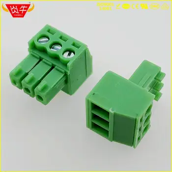 

KF2EDGK-3.5-3P FEMALE 15EDGK 3.5mm 3PIN PCB CONNECTOR PLUGGABLE SCREW THROUGH HOLE TERMINAL BlOCKS MC 1,5/ 3-ST-3,5 - 1840379