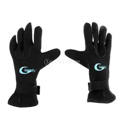 1 пара эластичные теплые 3 мм неопреновые перчатки Гидрокостюма противоскользящие против царапин Подводное плавание с аквалангом;