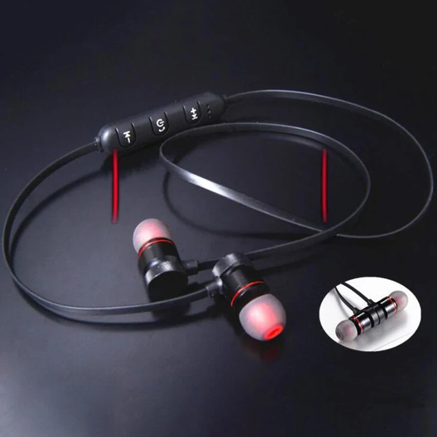 Беспроводные Bluetooth наушники Y10 Спортивные Металлическая магнитная