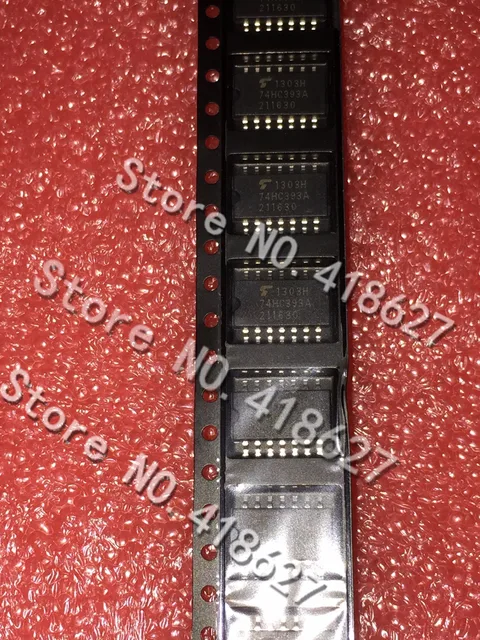 Cheap 50PCS/LOT TC74HC393AF 74HC393A  SOP-14 5.2MM  New ripple counter IC chip