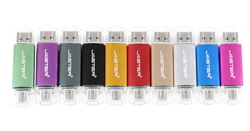 JASTER Высокоскоростной USB 3,0 OTG USB флэш-накопитель для смартфонов/планшетов/ПК Пользовательский логотип ручка-накопитель USB флешка U диск внешний накопитель