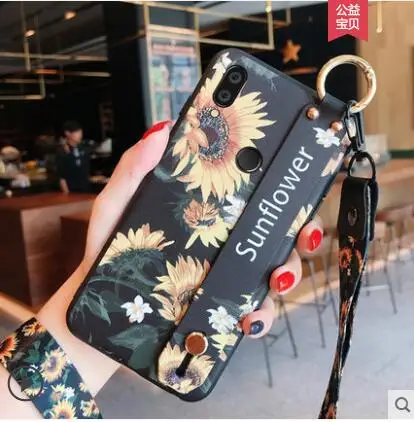 

Meizu Note 9 case silicone luxury Chinese style with wrist strap lanyard phone case for meizu m9 note cover case fundas coque