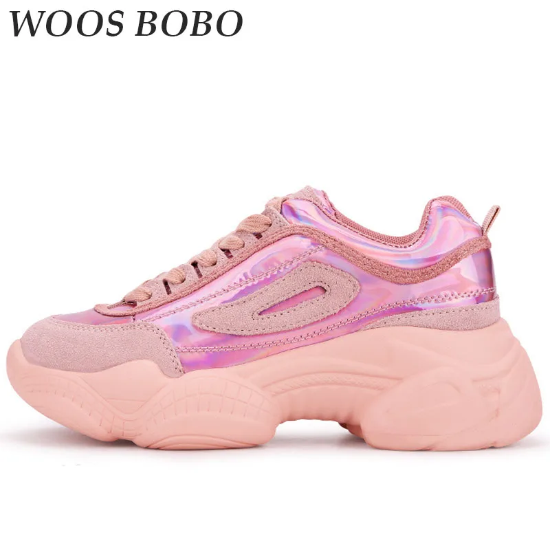 

BOBO New Leisure Fashion Paillette Women Loafers Comfortably breathable Superfine fiber Girl Outdoor Round Toe Pantshoes 2019