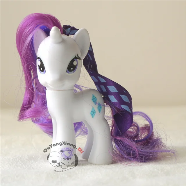 P6-06 Action Figures 6.5cm Little Cute Horse Model Doll Crusaders Sweetie  Belle Anime Toys for Children