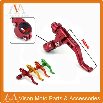 Billet Short MX Stunt Clutch Lever Perch 2 Fingers For Honda CR125 CR250 CRF250R CRF450R CRF250X CRF450X CR500 Motorcycle Encuro