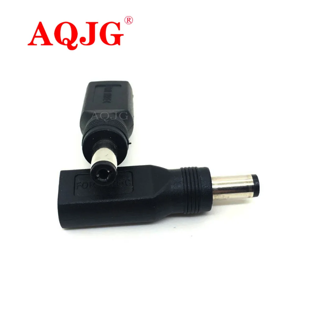 

USB 3.1 Type C USB-C Female to 5.5mm x 2.1mm / 5.5*2.1 Male DC Power Charge Charging Adaptor Adapter Connector to DC jack USB