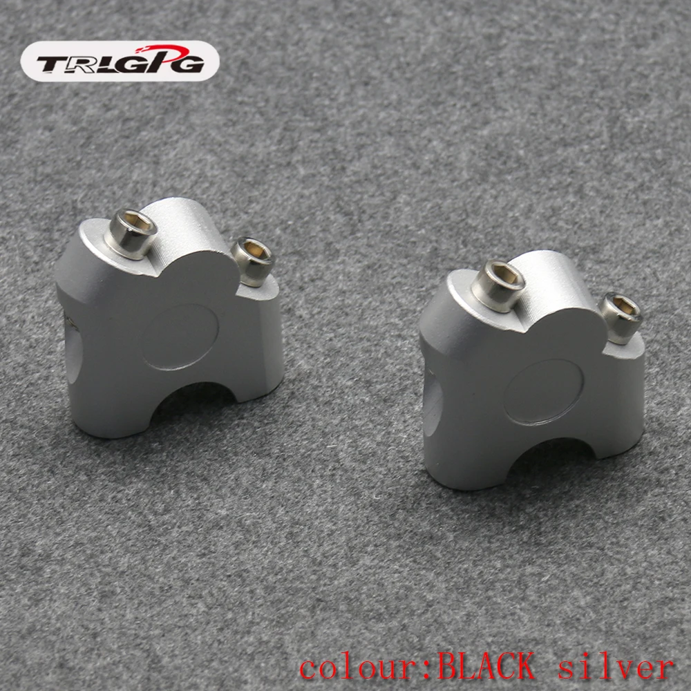 Anodizzato 2 Pollice givole Moto Manubrio Riser Per 7/8 &quot22 мм grasso manubrio Morsetto для Honda CB500F 2018|Руль велосипеда|