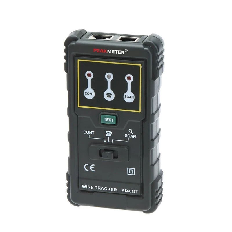 

RJ45 RJ11 Cable Wire Tracker Telephone Line Network Tester Meter Tester LAN Tester Networking tool