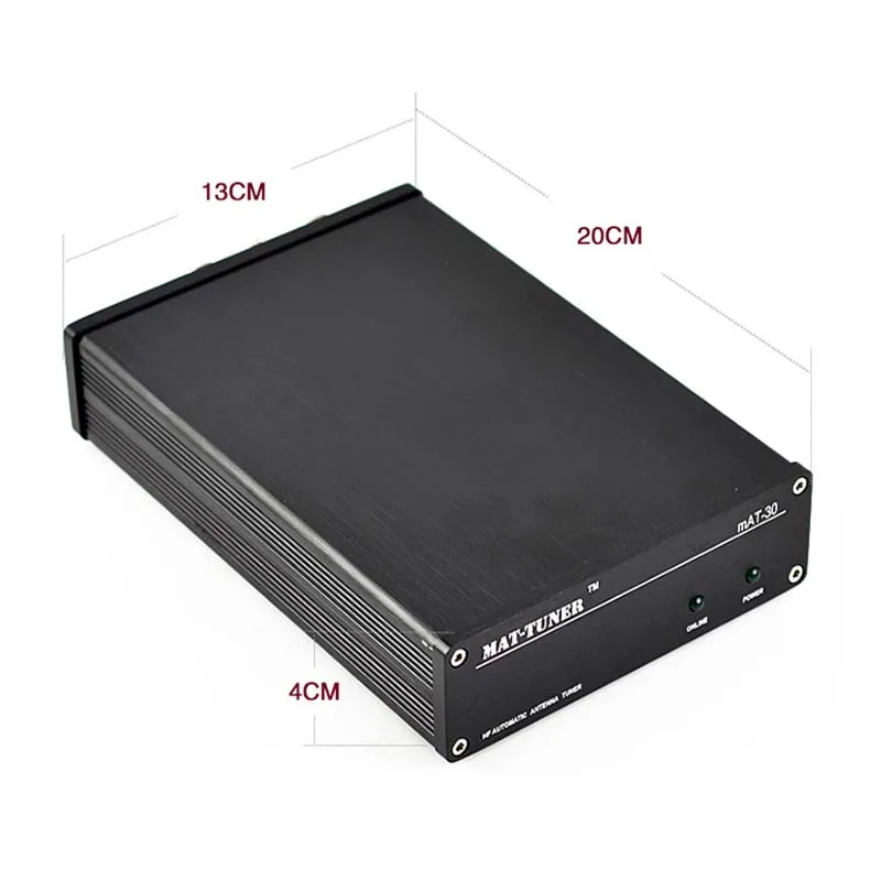 Автоматический тюнер Lusya mAT 30 120W 3M 54MHz HF Автомобильный автоматический антенный для