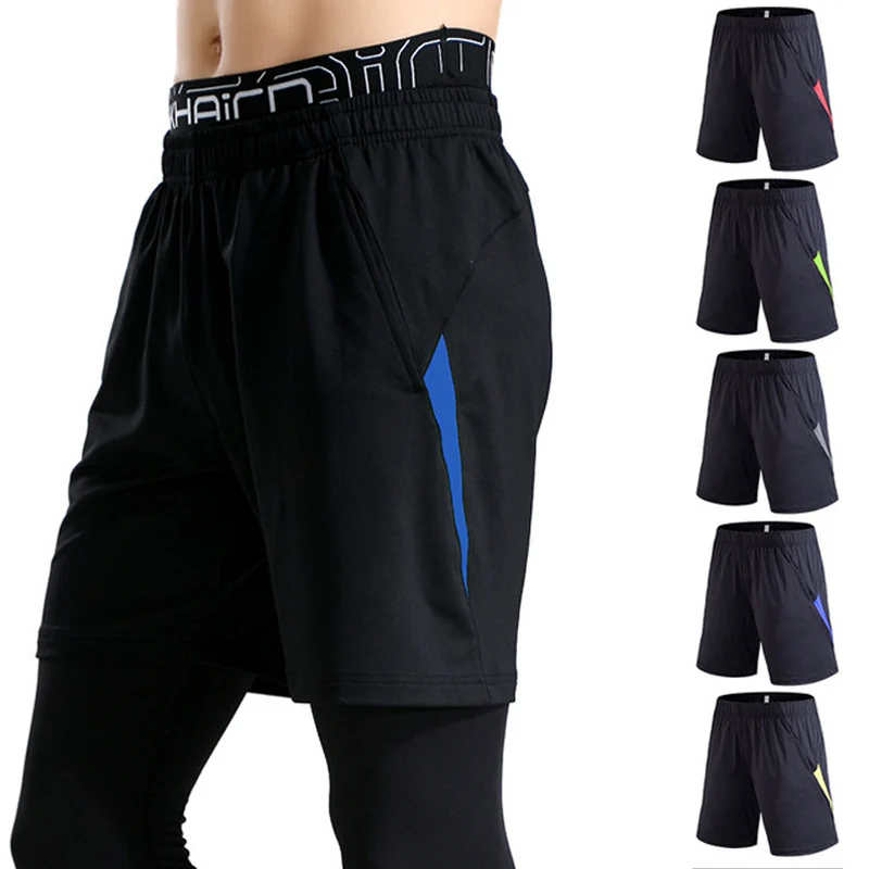 

Summer Running Shorts Men Loose Straight Soccer Training Shorts Gym Crossfit Shorts Bodybuilder Workout Clothing Plus Size