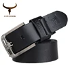 COWATHER 2022 Top Cow genuine leather belts for men alloy buckle fashion style FULL GRAIN male belt free shipping ► Photo 2/6