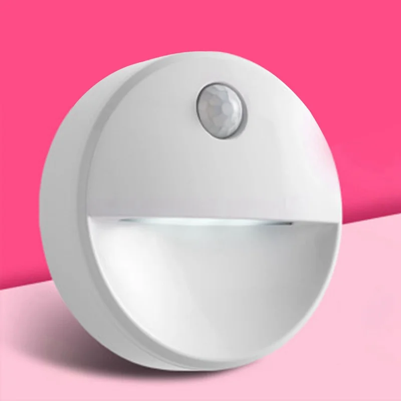 

Smart Led Motion Sensor rechargeable Night Light Emergency Wall Light for Baby Sleeping Home Bedroom Toilet Bathroom Kitchen L