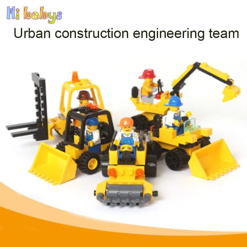 lego mini construction vehicles