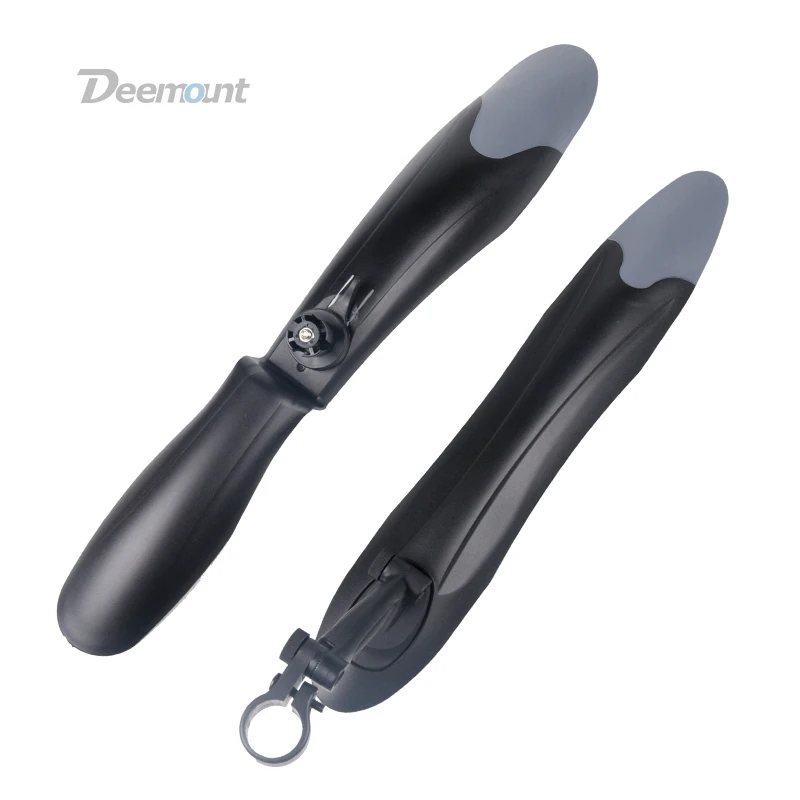 Kopen Deemount Fiets Modder Spatbord 24 27.5 inch Fiets Spatbord Modder Vleugels Voor Achterwiel Gebruik 1 paar Handig installeren Release MDG 006
