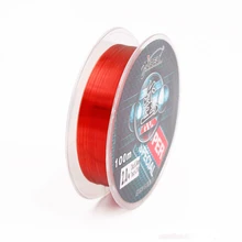 Высокое качество укрепления нейлон леска 100 м прочный износостойкий анти рыба клюет рыболовная приманка нить 2 шт./лот