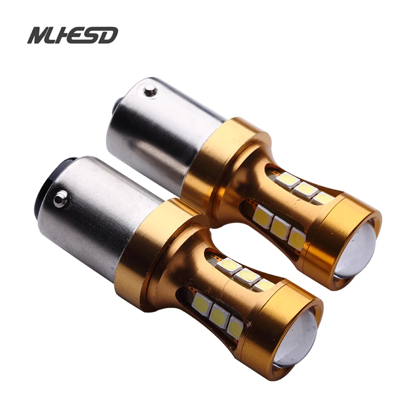 10 шт. 360 градусов супер яркий 1156 P21W 7506 BA15S 15 SMD 3030 Авто тормозной фонарь автомобиля DRL лампы фара поворотники