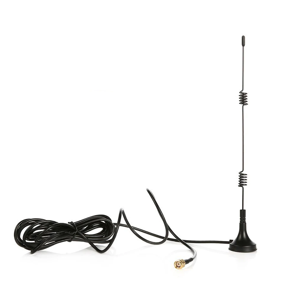 Tonton 2 шт. 2,4 ГГц wifi антенна Удлинитель SMA разъем 7dBi wifi антенна длинный диапазон магнитное основание wifi антенна-усилитель