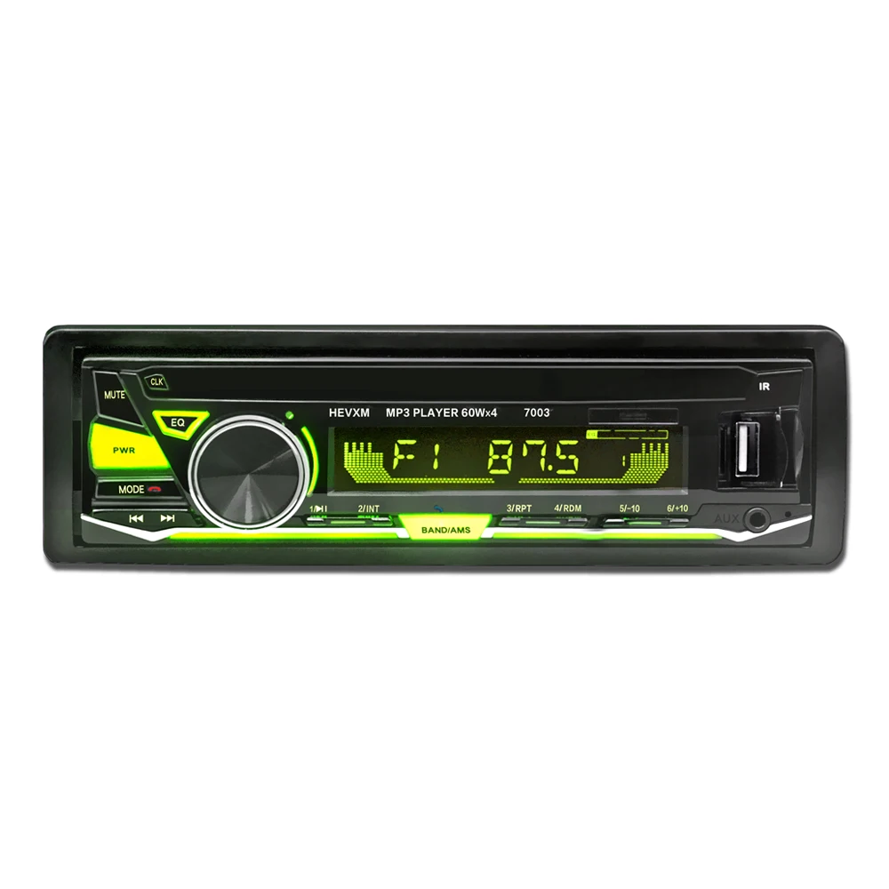 12V Bluetooth Car Radio Player Stereo FM MP3 Audio 5V-Charger USB SD MMC AUX Auto Electronics In-Dash Autoradio 1 DIN NO CD 12V Bluetooth Car Radio Player Stereo FM MP3 Audio 5V-Charger USB SD MMC AUX Auto Electronics In-Dash Autoradio 1 DIN NO CD