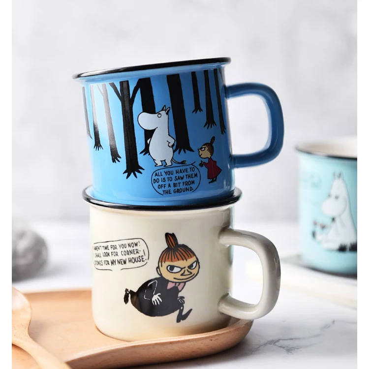 9 видов стилей Moomin Caneca маленький мой прекрасный подарок кофейные чашки молоко вода завтрак Copo чай милый мультфильм сладкий Любовь чай чашка кружка для путешествий