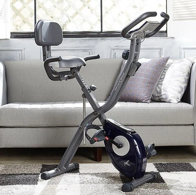 Cheap Ultra-quiet dynamic bike Fold the exercise bike Fitness equipment Household interior stationary bike/270903